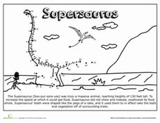 Dino Dot to Dot: Supersaurus