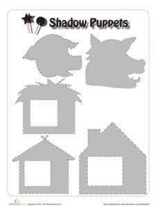 Three Little Pigs Puppets
