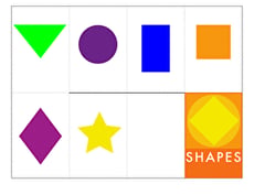 Shapes Mini Book