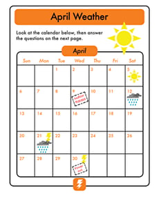 Calendar Challenge: April