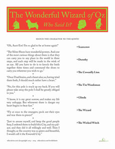 The Wizard of Oz Quotes