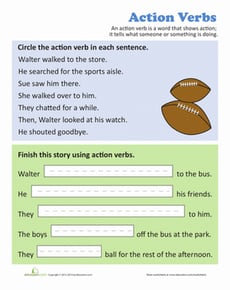 Using Action Verbs
