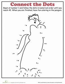 Penguin Dot-to-Dot