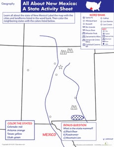 New Mexico Geography