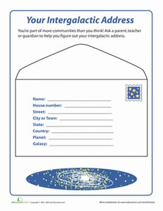 Intergalactic Address