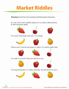 Fruit Riddles