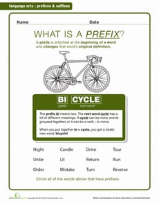 What is a Prefix?