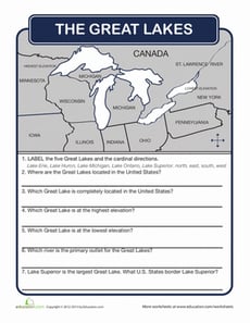 The 5 Great Lakes