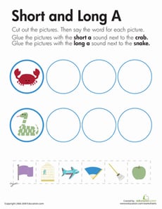 Long and Short Vowels: "A"