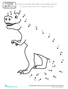 Connect-the-Dots Alphabet