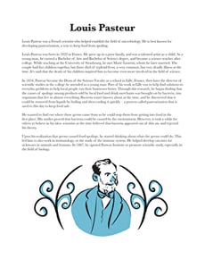 Louis Pasteur