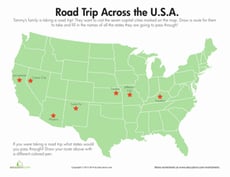 Road Trip Map