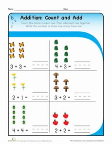 Count and Add #3