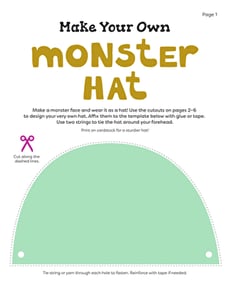 Make Your Own Monster Hat