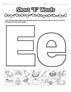 Short "E" Words