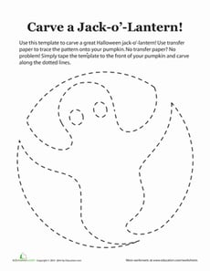 Pumpkin Carving Pattern
