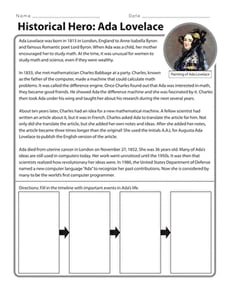 Ada Lovelace Biography