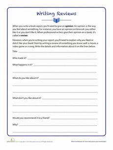How to Write a Review