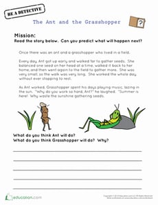 The Ant and the Grasshopper
