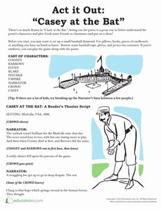 Reader's Theater: Casey at the Bat