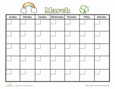 March Calendar