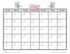 May Calendar