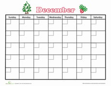 December Calendar
