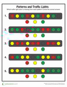 Traffic Lights Pattern Recognition