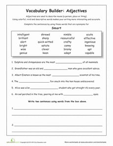 Synonyms for Smart