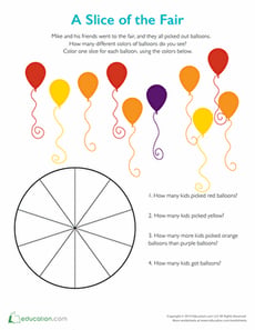 A Slice of the Fair: Pie Chart for Kids