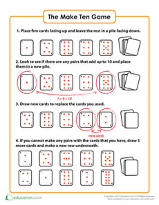 The Make Ten Game
