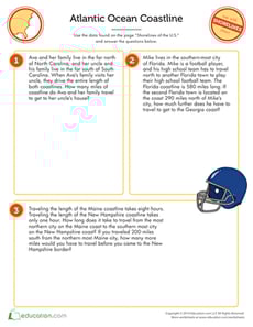 Third Grade Word Problems