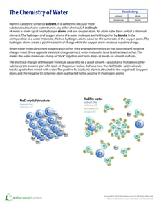 Water: The Universal Solvent