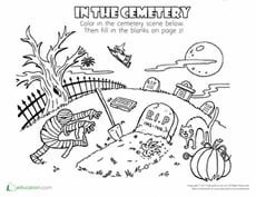 In the Cemetery