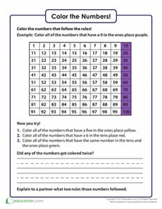 Color the Numbers