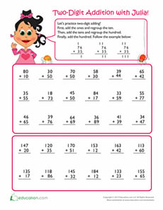 Review Two-Digit Addition