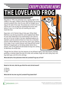 The Loveland Frog