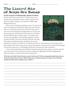 Lizard Man of Scape Ore Swamp