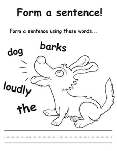 Bow Wow: Let's Make a Sentence!