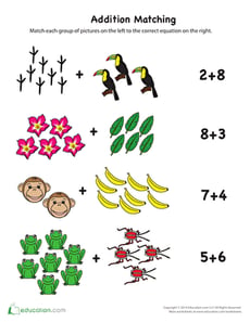 Picture Addition Matching