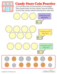 Candy Store Coin Practice #5