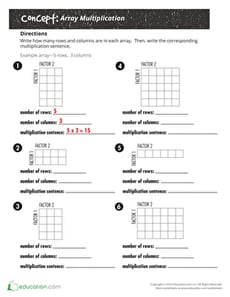 Concept Review: Array Multiplication