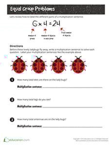 Ladybug Multiplication