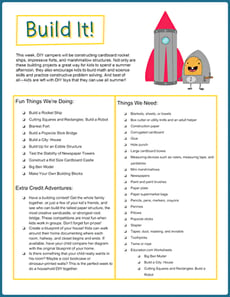 Build It! Checklist