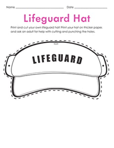 Lifeguard Hat
