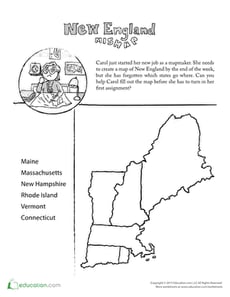Mixed-Up Map: Learn U.S. Geography