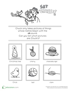 Say Cheese! Practice Phonics