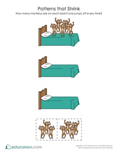 Shrinking Patterns: Monkeys