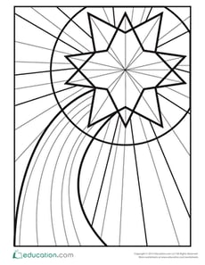 Star Coloring Page