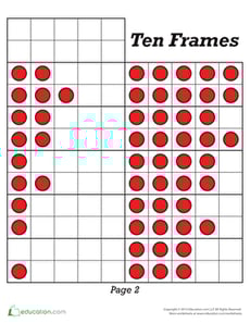 Practice Adding and Subtracting with Ten Frames